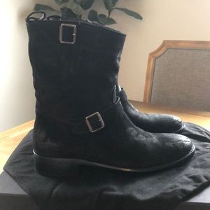 Belstaff New Black Boots size 8 -8 1/2